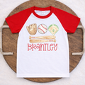 Boys Simple Baseball Tee