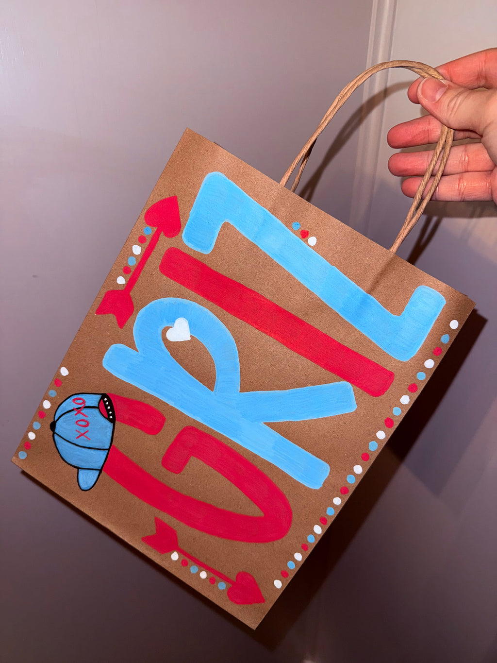 Boys Valentine’s Gift Bag