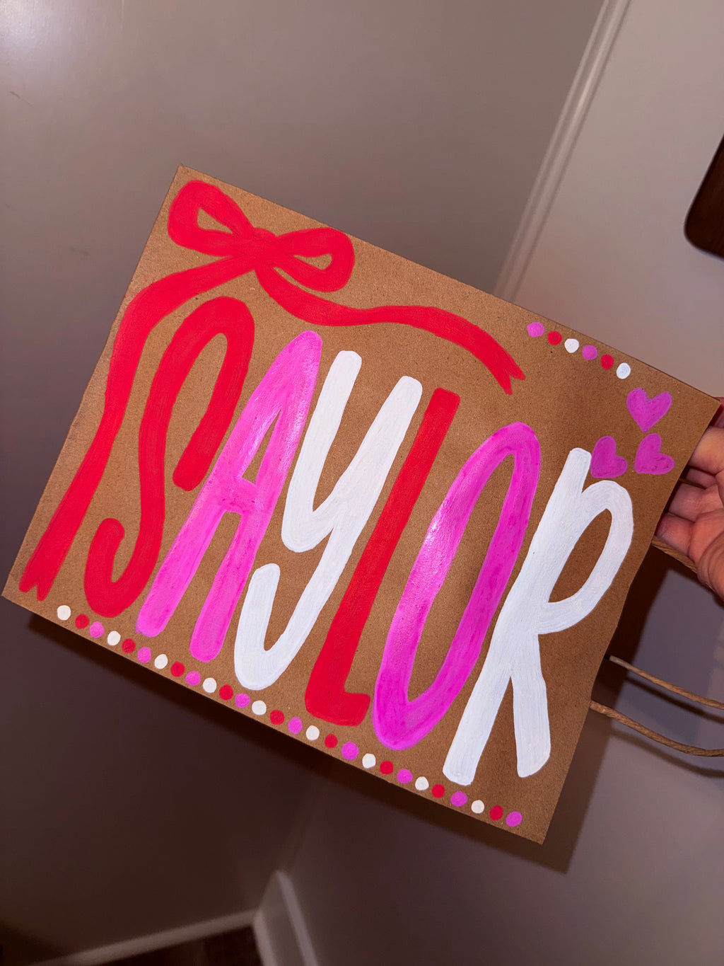 Girls Valentine’s Gift Bag