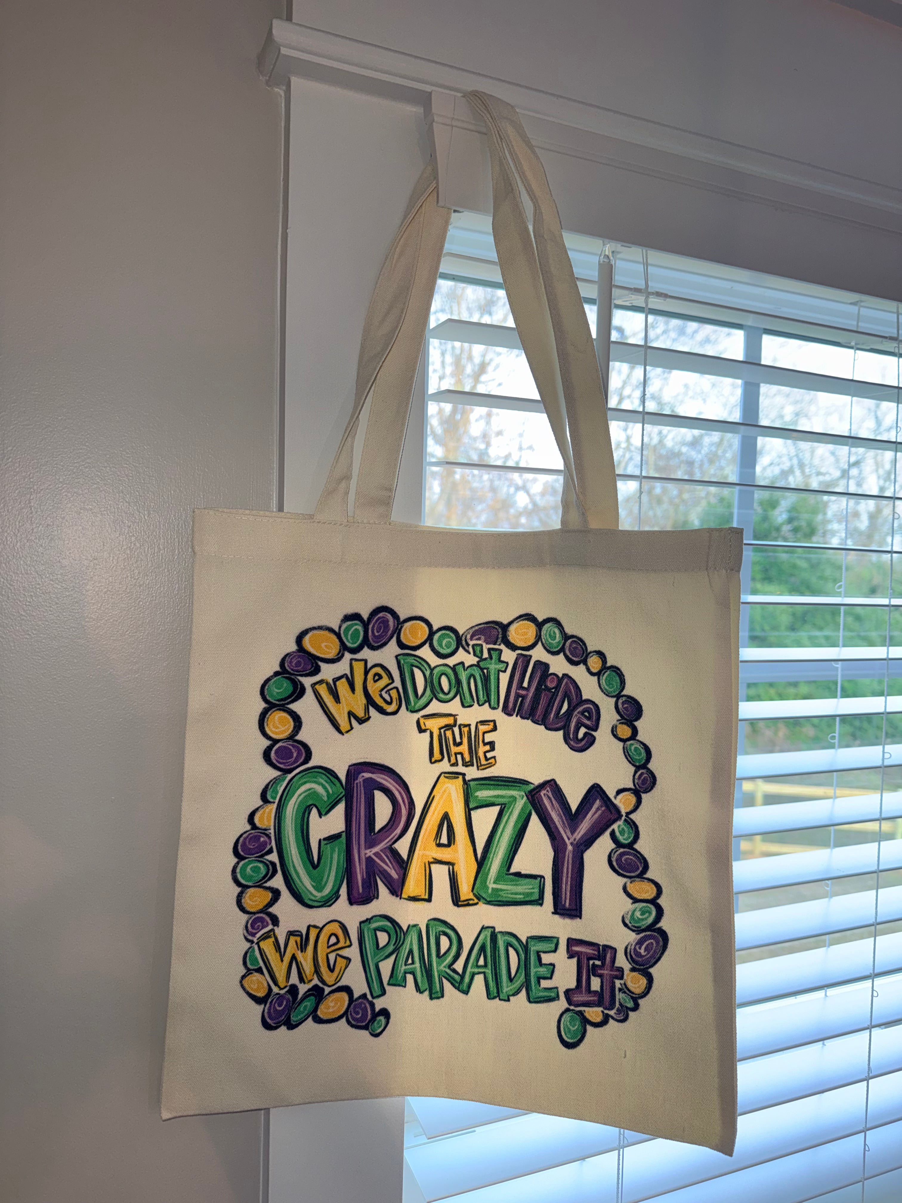 Mardi Gras Bead Bag